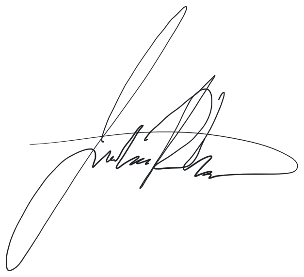 Julian Rhee's signature